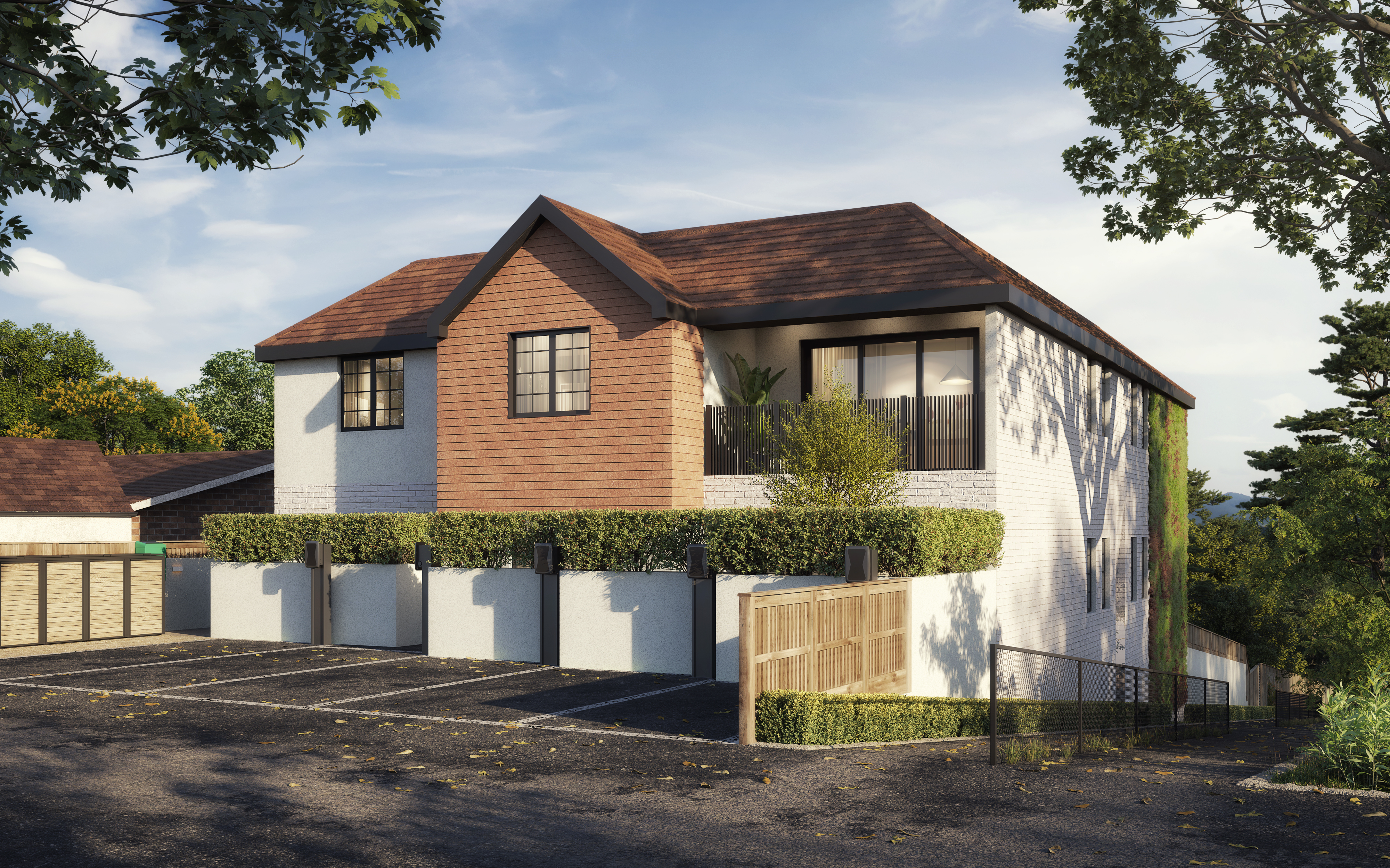 CGI 001 Proposed Front Elevation View 1
