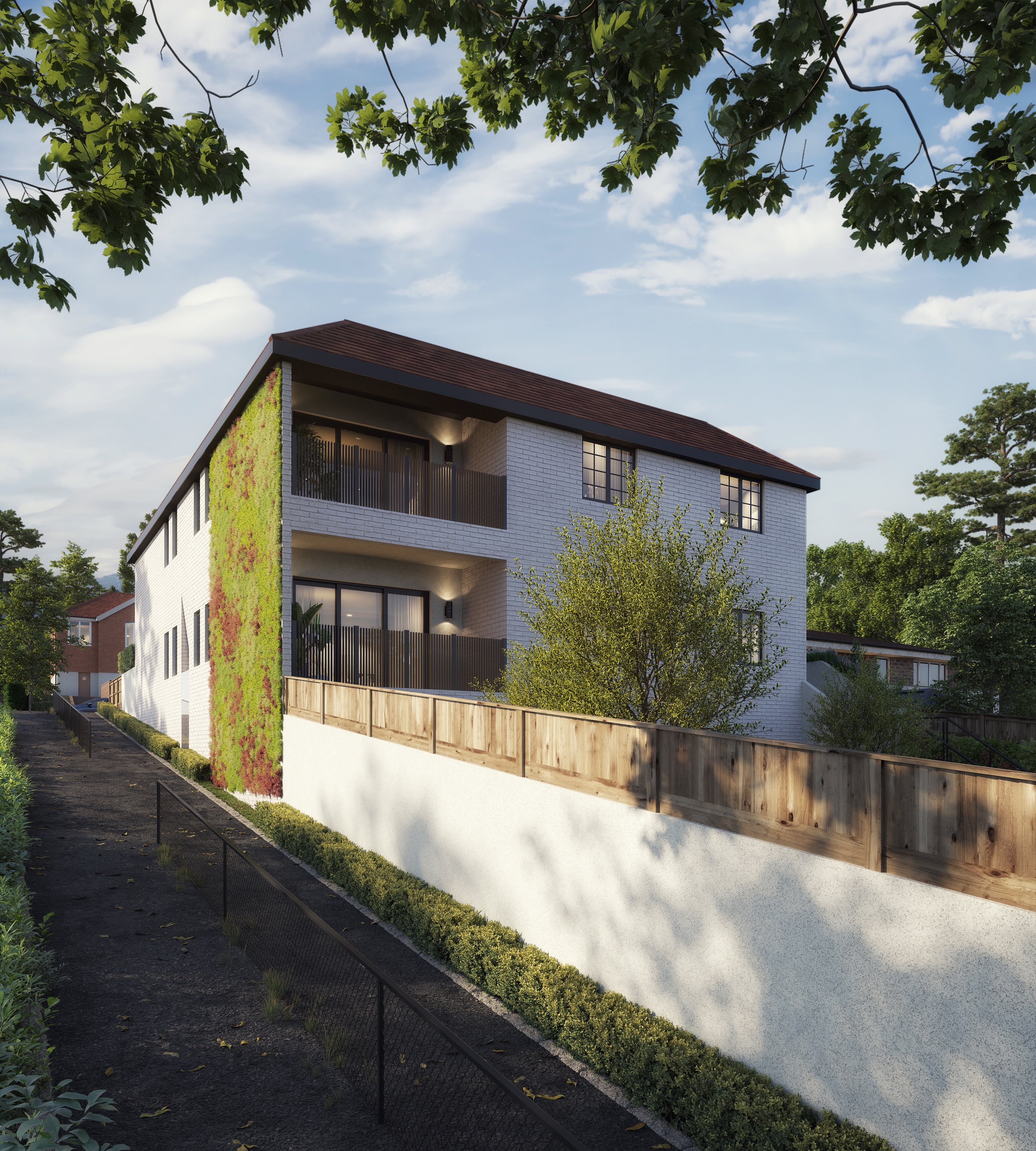 CGI 004 Proposed Side Elevation View 1 copy