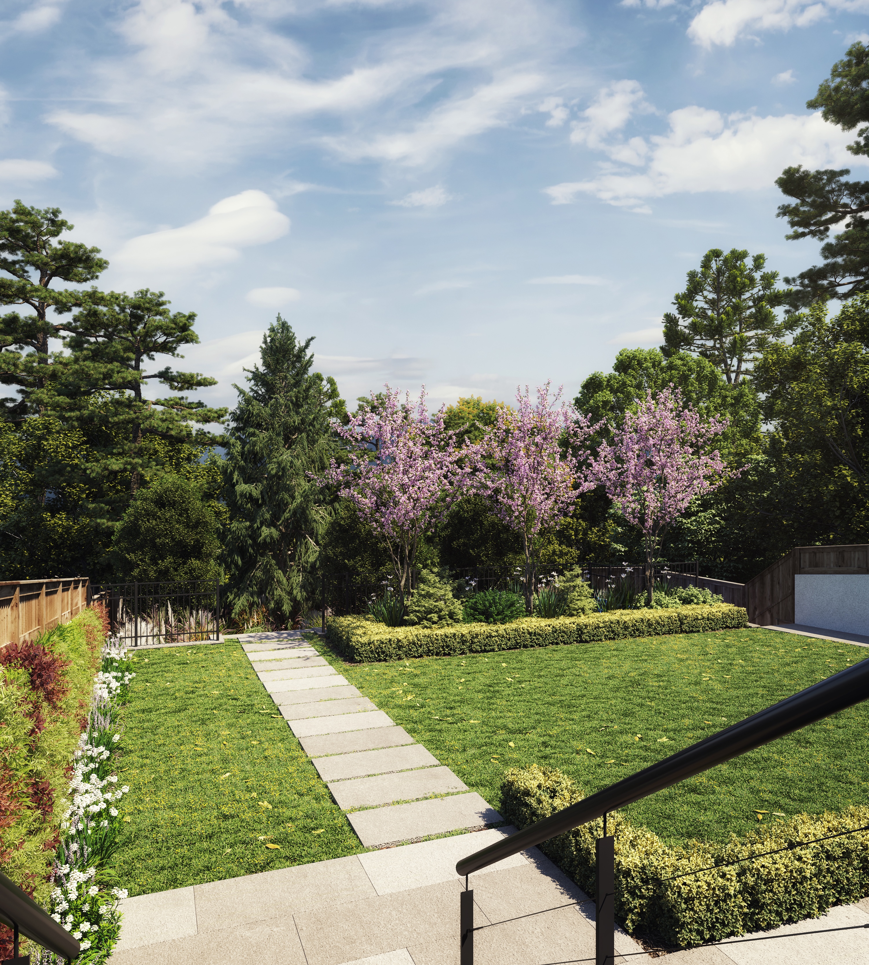 CGI 006 Proposed View Over Communal Garden copy