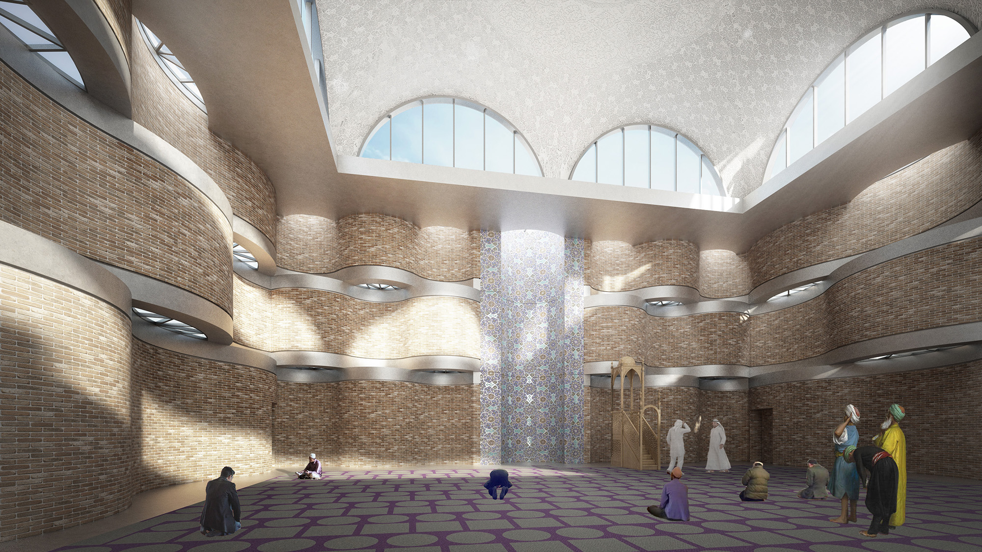 2101 Preston Mosque 02 View02 2000w Akira Yamanaka Architects