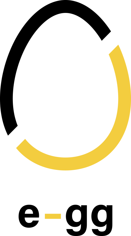 e gg Logo – white WEB